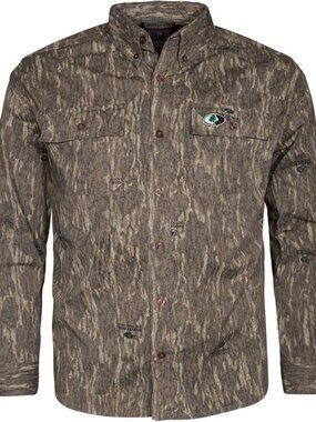 NWT Mossy Oak Cotton Mill Flex Camo Shirt - Men's XL